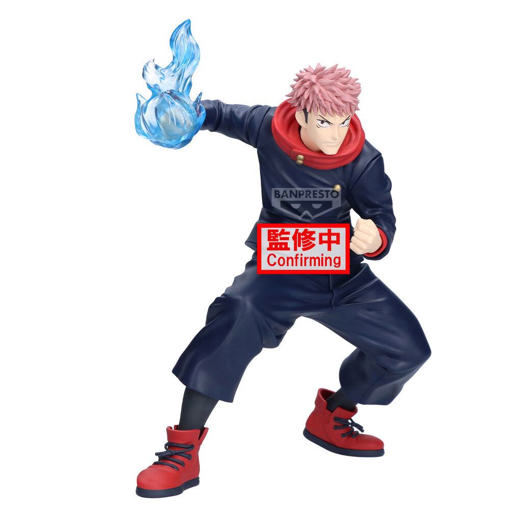 Figura Maximatic de Yuji Itadori con efecto de energía azul - 2
