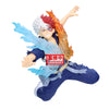Figura de Shoto Todoroki con efectos de hielo y fuego