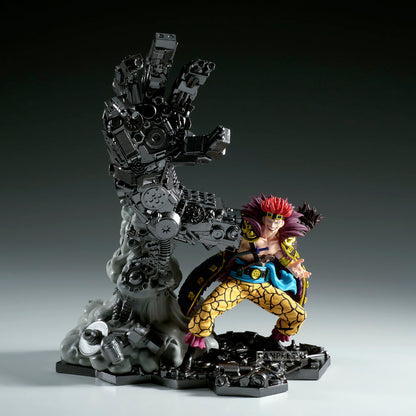 Figura Banpresto de Eustass Kid de One Piece con estructura mecánica - 2