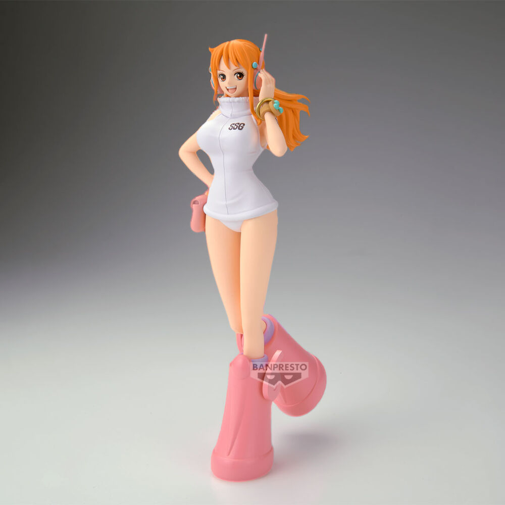 Figura de Nami de One Piece Egghead Style con botas rosas - 2