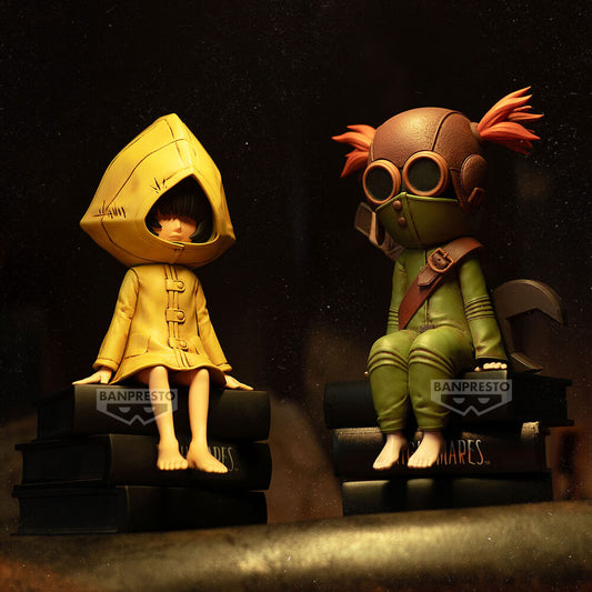 Figura Banpresto Alone Monitor Top de Little Nightmares con traje verde y gafas redondas - 2