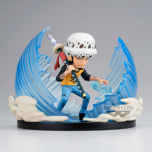 Figura Banpresto de Trafalgar Law de One Piece con efectos azules - 2