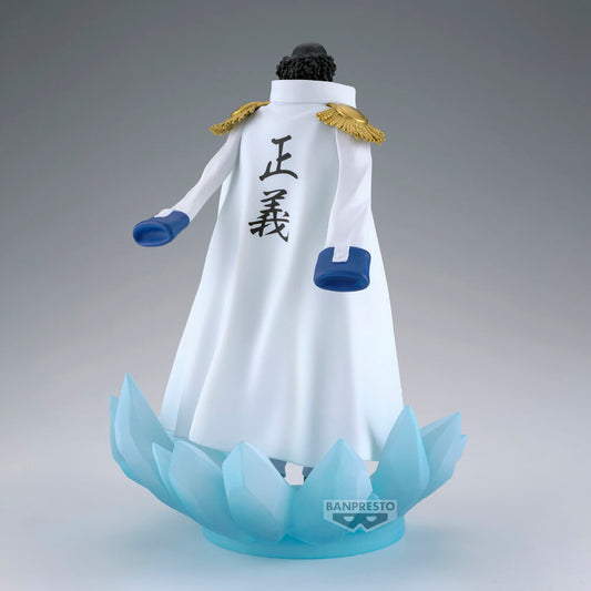 Figura de Kuzan de One Piece con efecto de hielo azul - 4