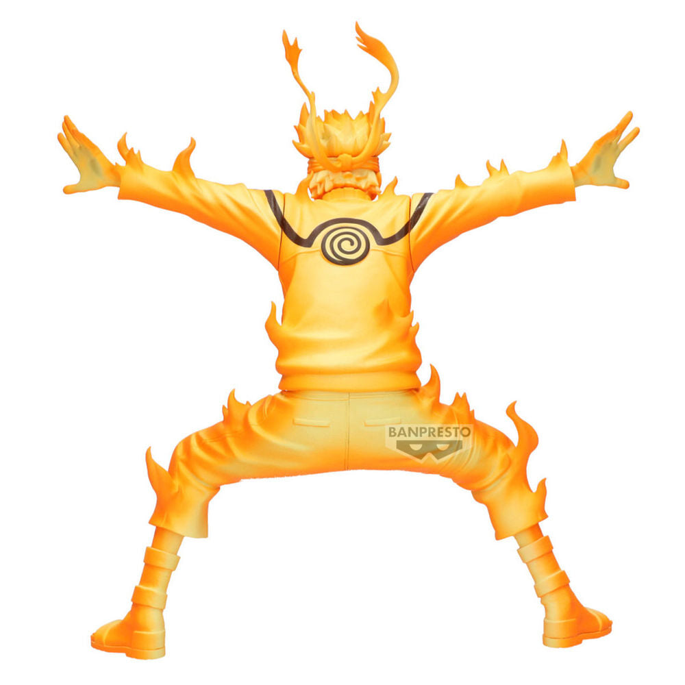 Figura Banpresto de Naruto Uzumaki II con efectos de llamas - 3