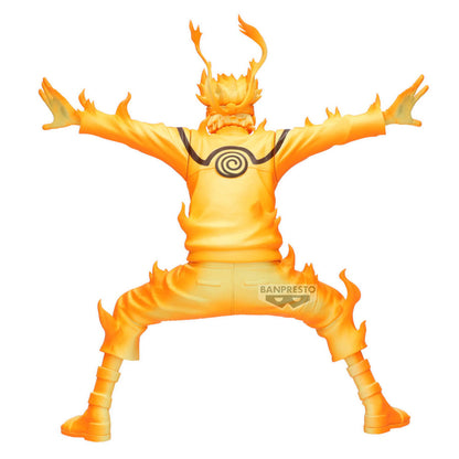 Figura Banpresto de Naruto Uzumaki II con efectos de llamas - 3