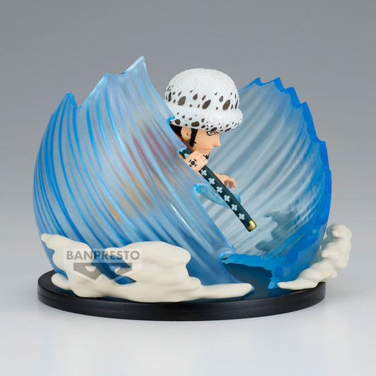 Figura Banpresto de Trafalgar Law de One Piece con efectos azules - 3