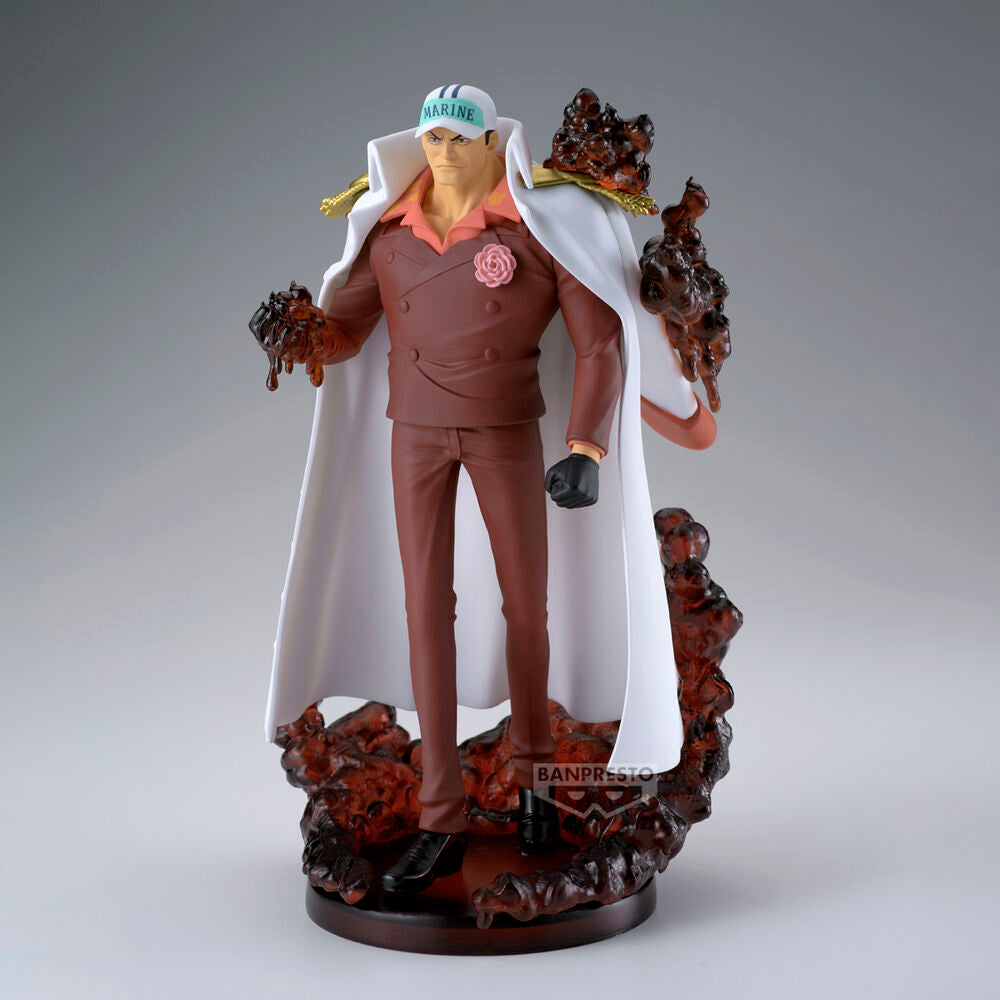 Figura de Sakazuki de One Piece con efectos de magma - 5