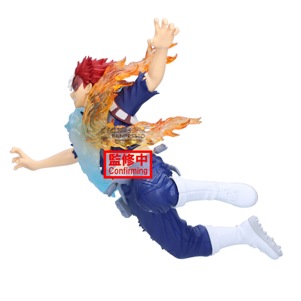 Figura de Shoto Todoroki con efectos de hielo y fuego - 4