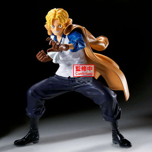 Figura Grandista de Sabo de One Piece con capa marrón - 2