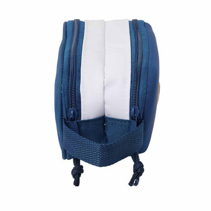Portatodo doble Real Madrid azul y blanco con dos compartimentos - 3
