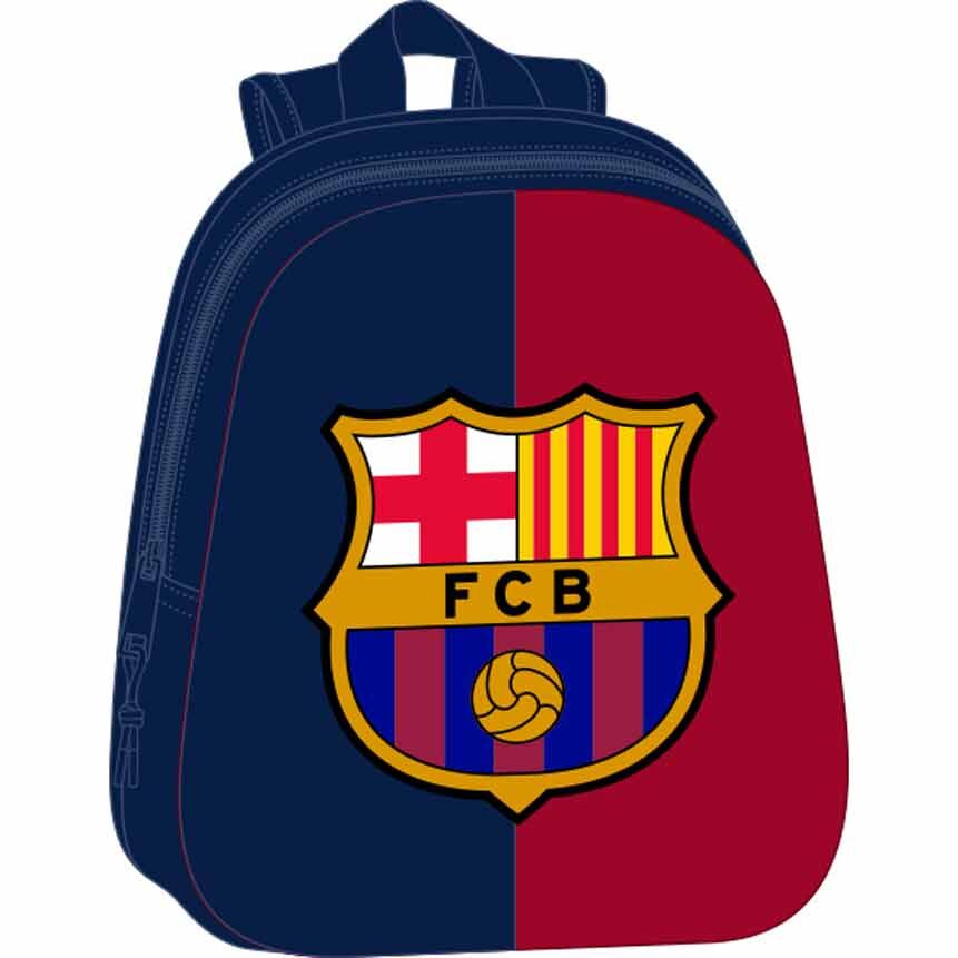 Mochila 3D del F.C. Barcelona azul y granate