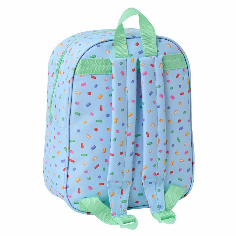 Mochila 3D de Bluey azul y verde - 3