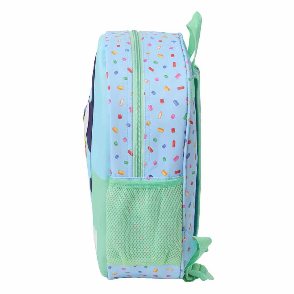 Mochila 3D de Bluey en azul y verde - 2