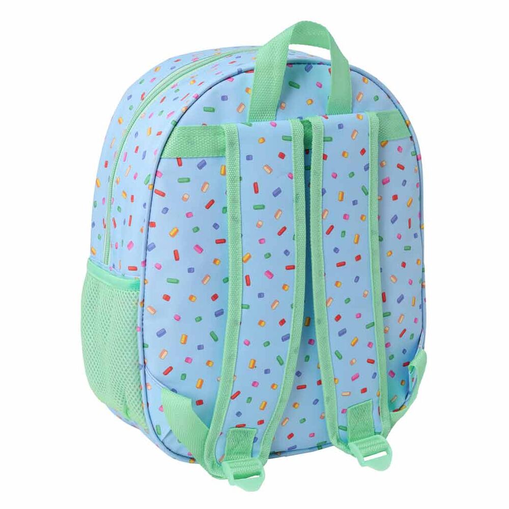 Mochila 3D de Bluey en azul y verde - 3