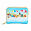 Cartera Pokémon Pool Party Loungefly azul con diseño de playa