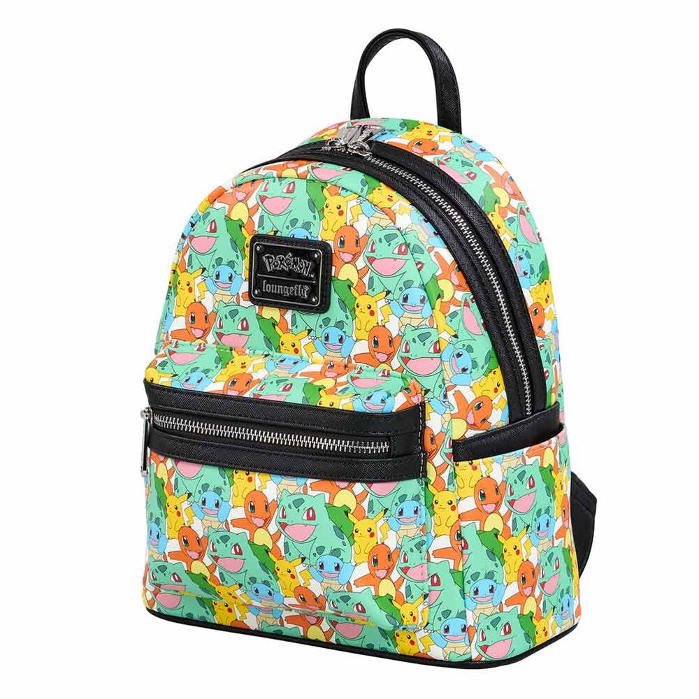 Mochila Pokémon Loungefly con estampado multicolor de personajes - 2