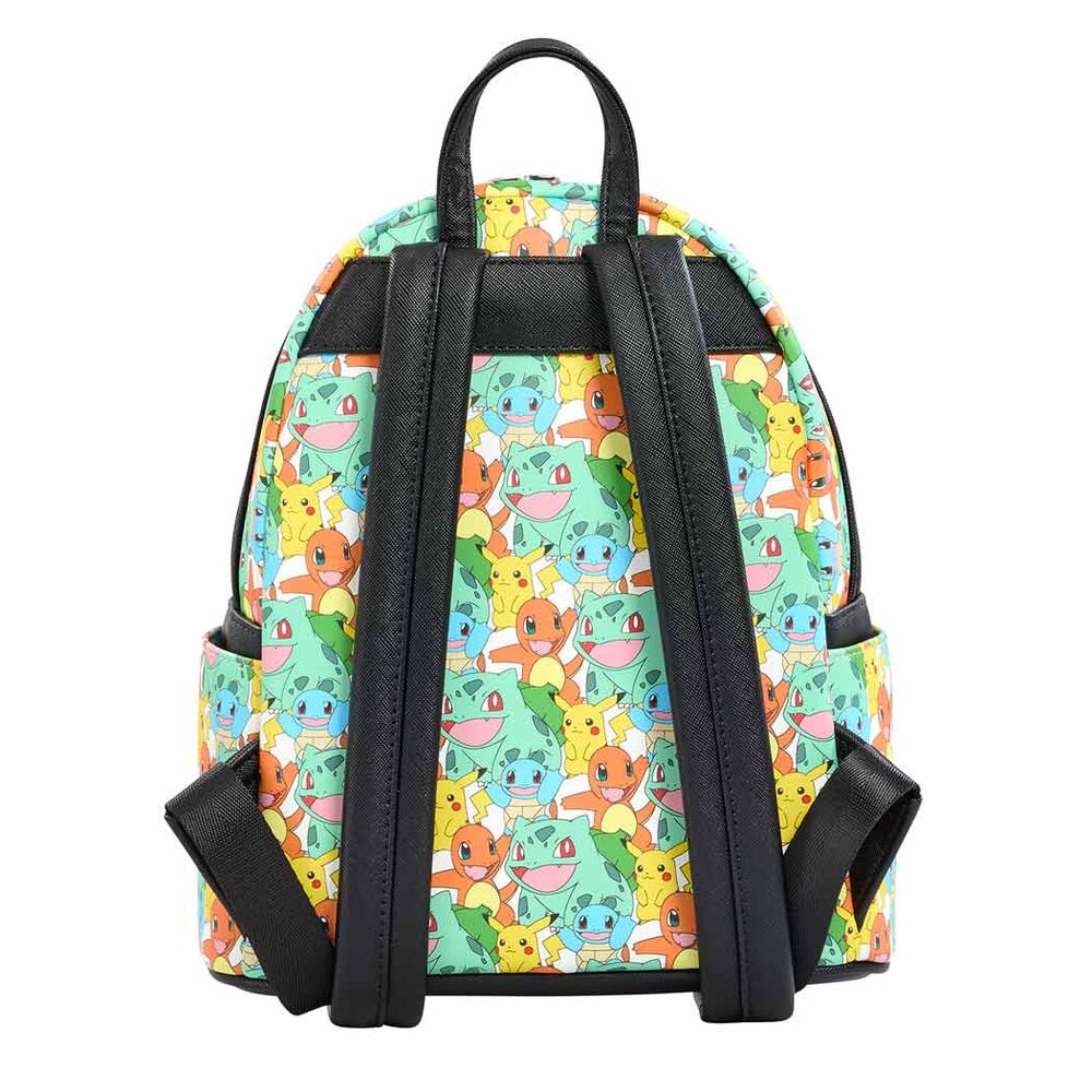 Mochila Pokémon Loungefly con estampado multicolor de personajes - 3