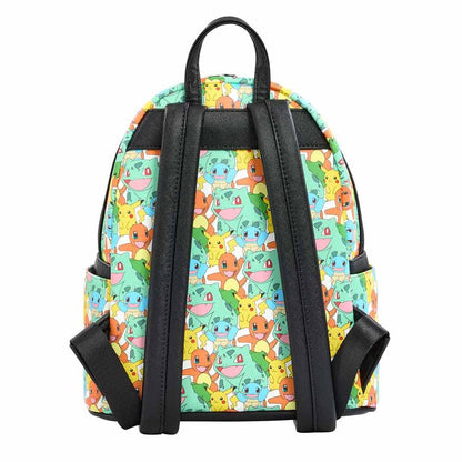 Mochila Pokémon Loungefly con estampado multicolor de personajes - 3
