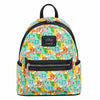 Mochila Pokémon Loungefly con estampado multicolor de personajes