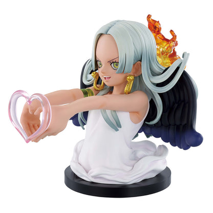 Figura de S-Snake de One Piece con alas oscuras y corazón rosado - 3