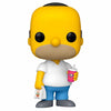 Figura Funko POP! de Homer Simpson con vaso rosa y bolsa