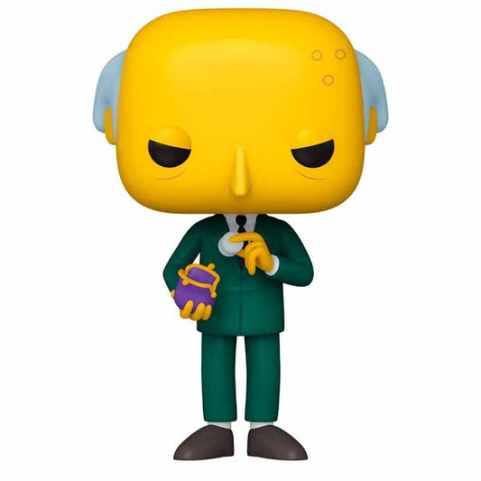 Figura Funko POP! de Mr. Burns de Los Simpsons con traje verde
