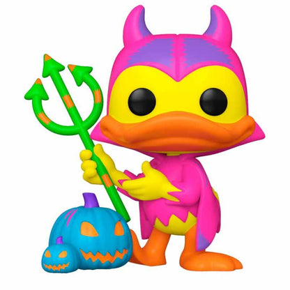 Figuras Funko POP! de Devil Donald con calabaza en caja, versión estándar y Chase - 5