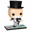 Figura Funko POP! de Mr. Monopoly sobre base de Monopoly