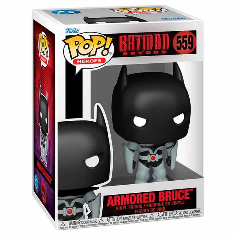 Figura Funko POP! Batman Beyond Armored Bruce con armadura gris - 2