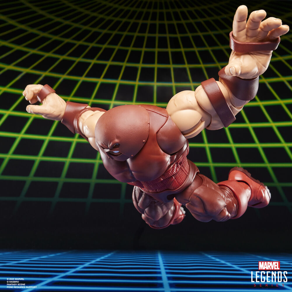 Figura articulada de Juggernaut Marvel Legends con manos alternativas y efecto de poder - 3