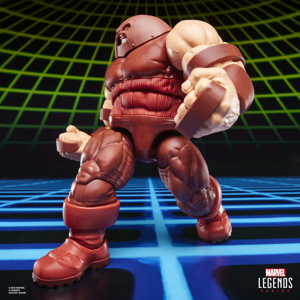 Figura articulada de Juggernaut Marvel Legends con manos alternativas y efecto de poder - 4