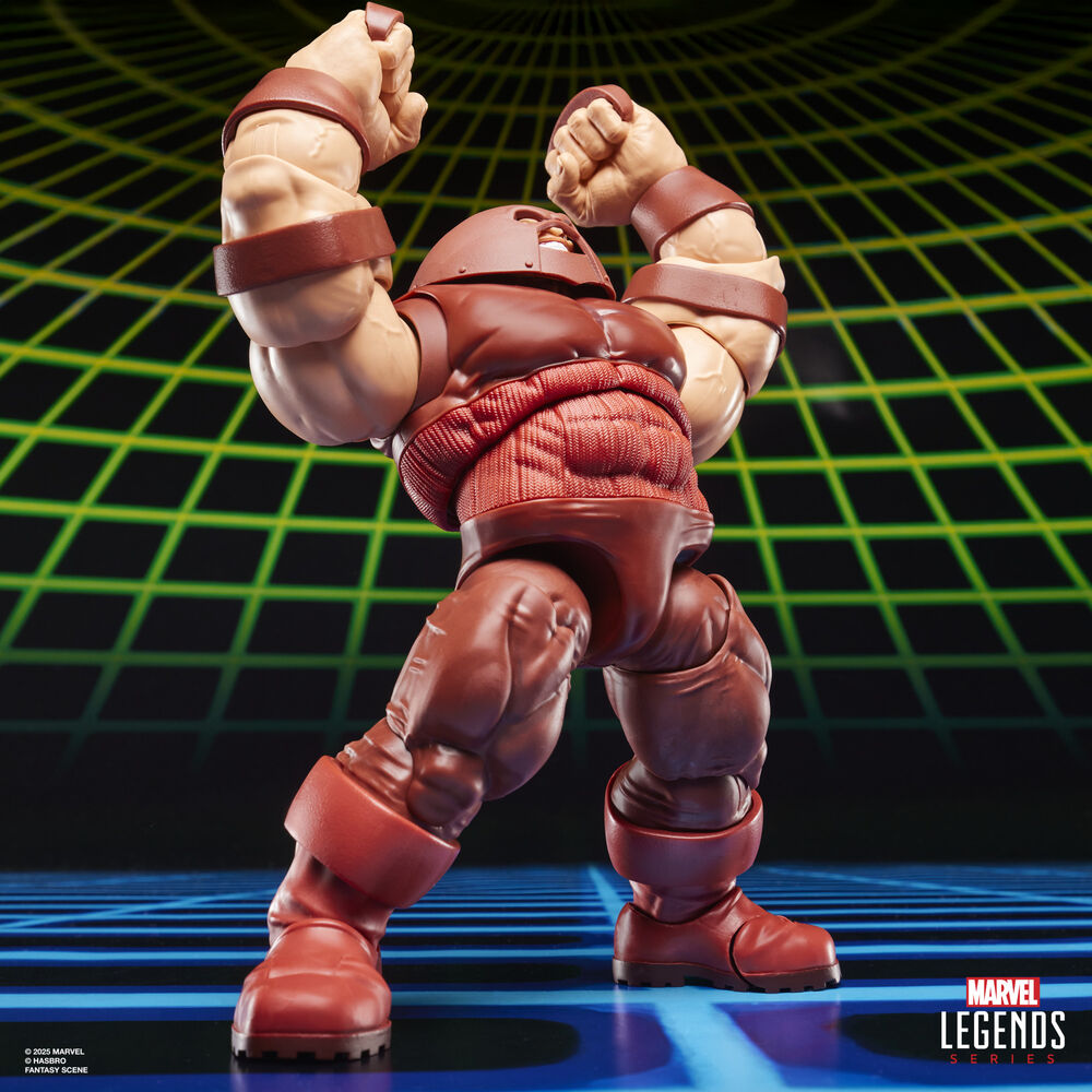 Figura articulada de Juggernaut Marvel Legends con manos alternativas y efecto de poder - 5