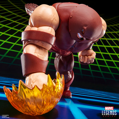 Figura articulada de Juggernaut Marvel Legends con manos alternativas y efecto de poder - 6