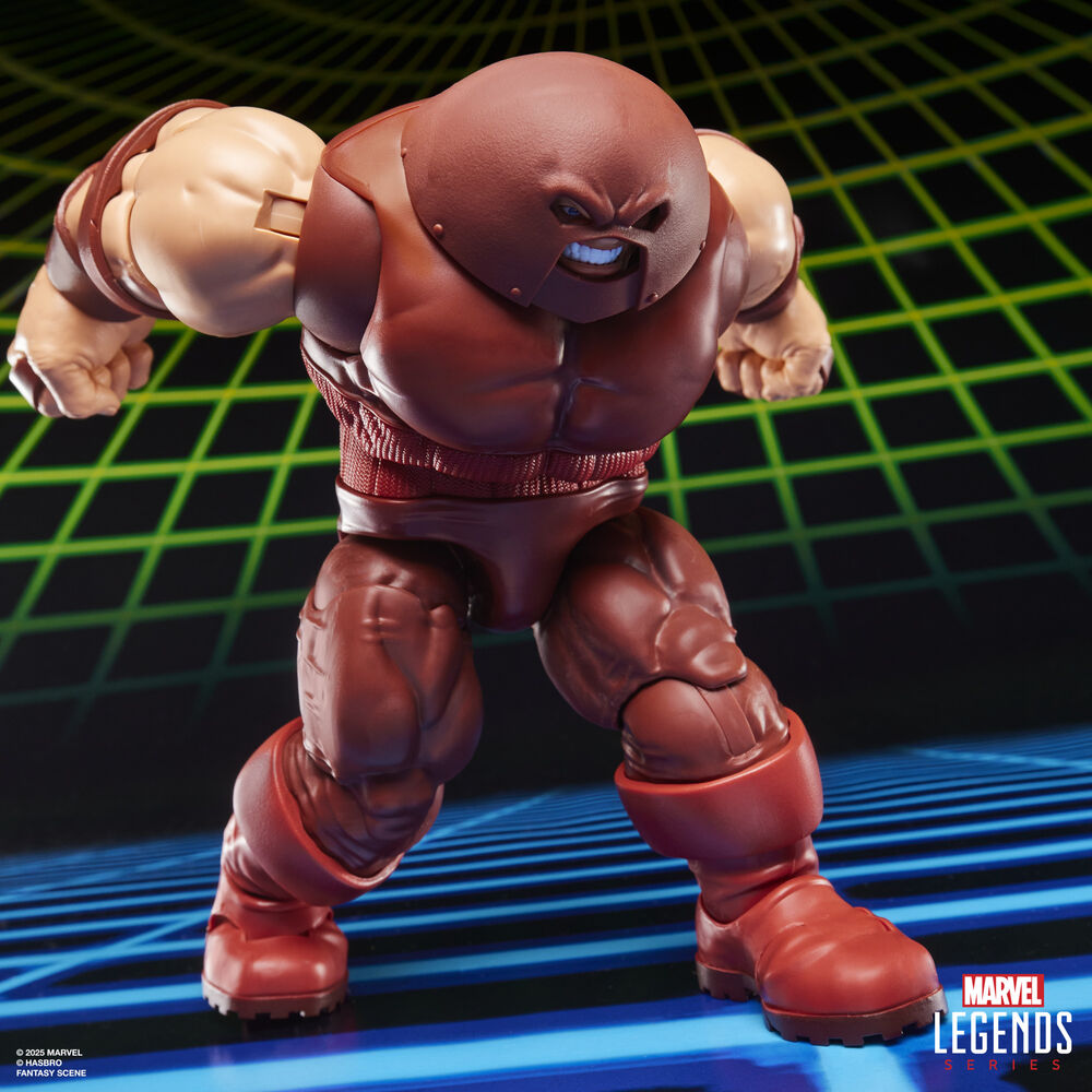 Figura articulada de Juggernaut Marvel Legends con manos alternativas y efecto de poder - 7