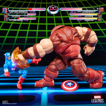 Figura articulada de Juggernaut Marvel Legends con manos alternativas y efecto de poder - 10
