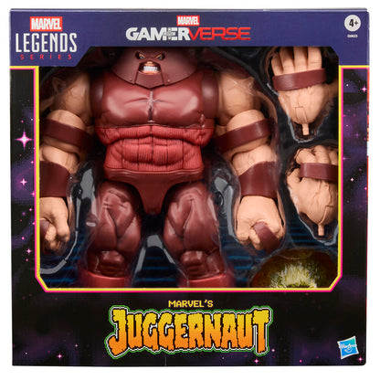 Figura articulada de Juggernaut Marvel Legends con manos alternativas y efecto de poder - 2