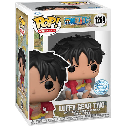 Figura Funko POP! de Luffy Gear Two de One Piece en caja Special Edition