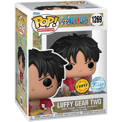 Figura Funko POP! de Luffy Gear Two de One Piece en caja
