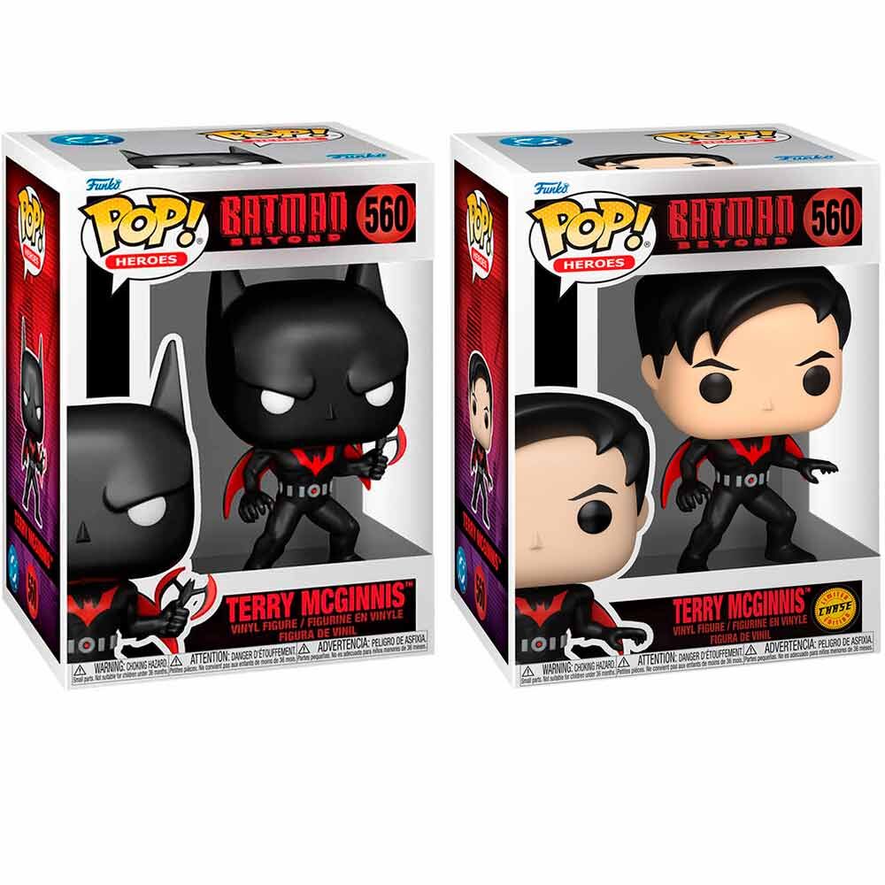 Figuras Funko POP! de Terry McGinnis de Batman Beyond en caja