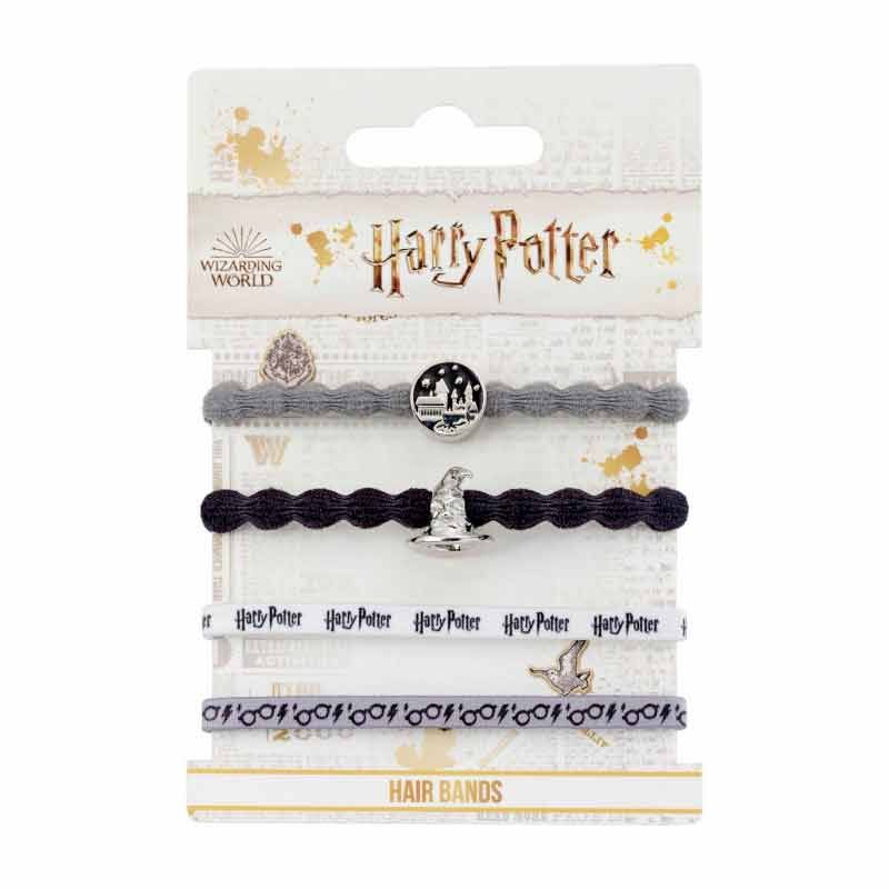 Blíster con cuatro cintas para el pelo de Harry Potter y Hogwarts