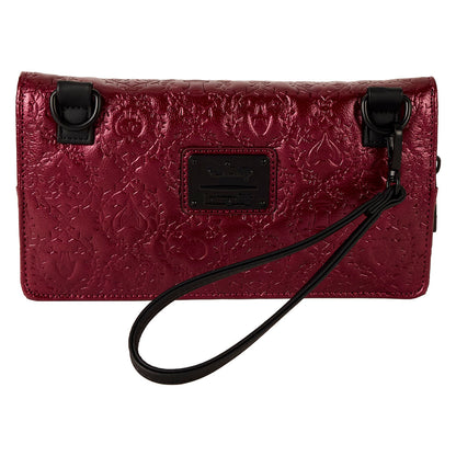 Bolso bandolera Disney Villanas Loungefly burdeos y negro - 3