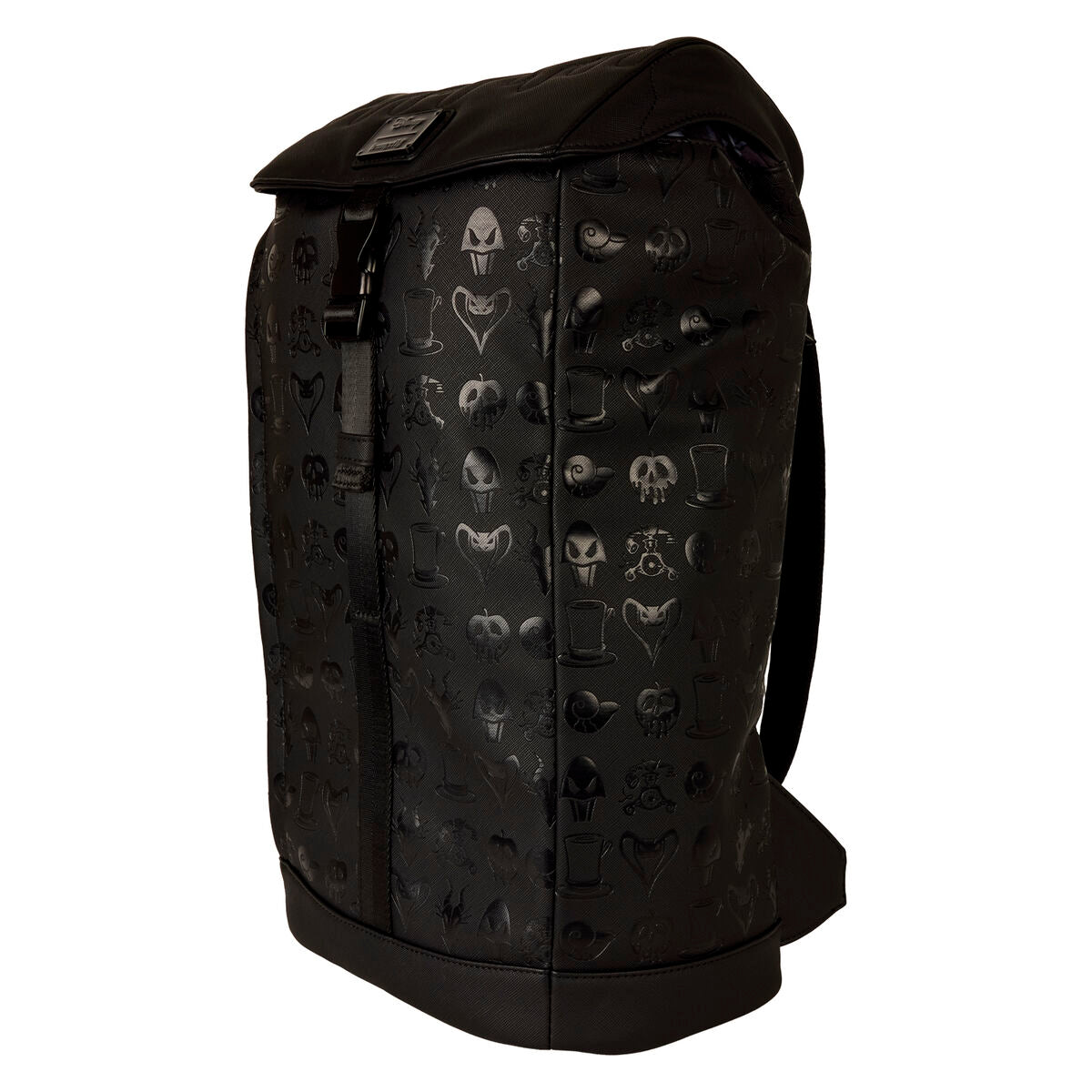 Mochila negra Loungefly Disney Villanas con estampado tonal - 2