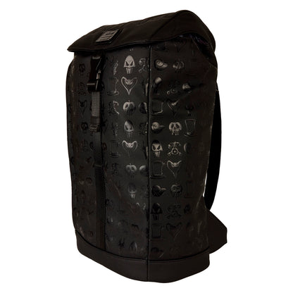 Mochila negra Loungefly Disney Villanas con estampado tonal - 2