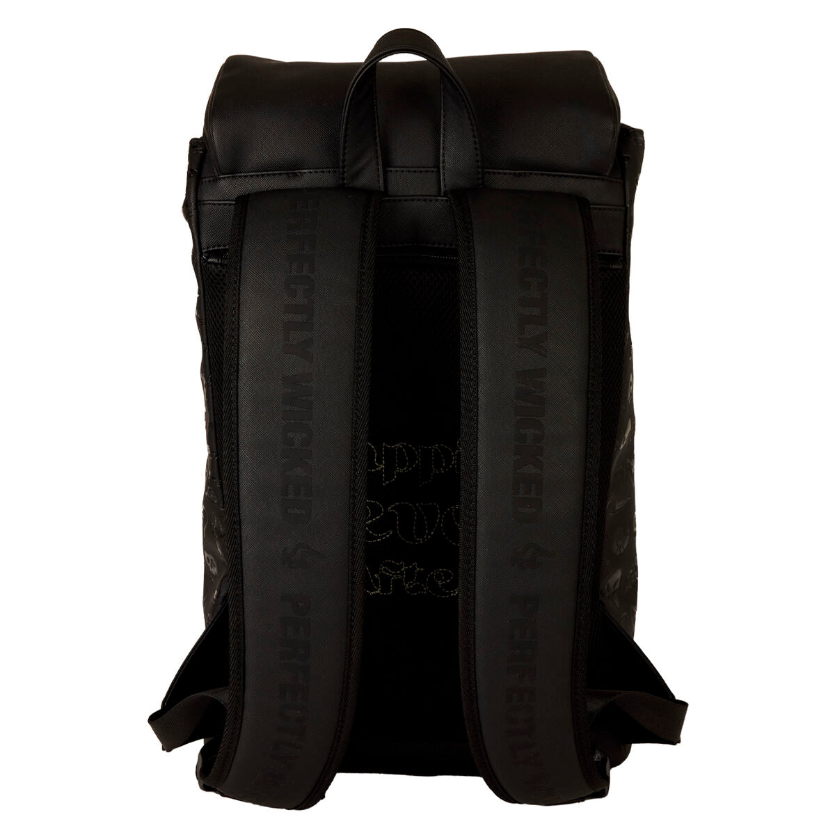 Mochila negra Loungefly Disney Villanas con estampado tonal - 3