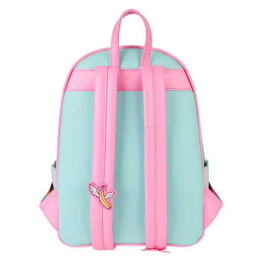 Mochila Loungefly de Minions con unicornio rosa y diseño de arcoíris - 5