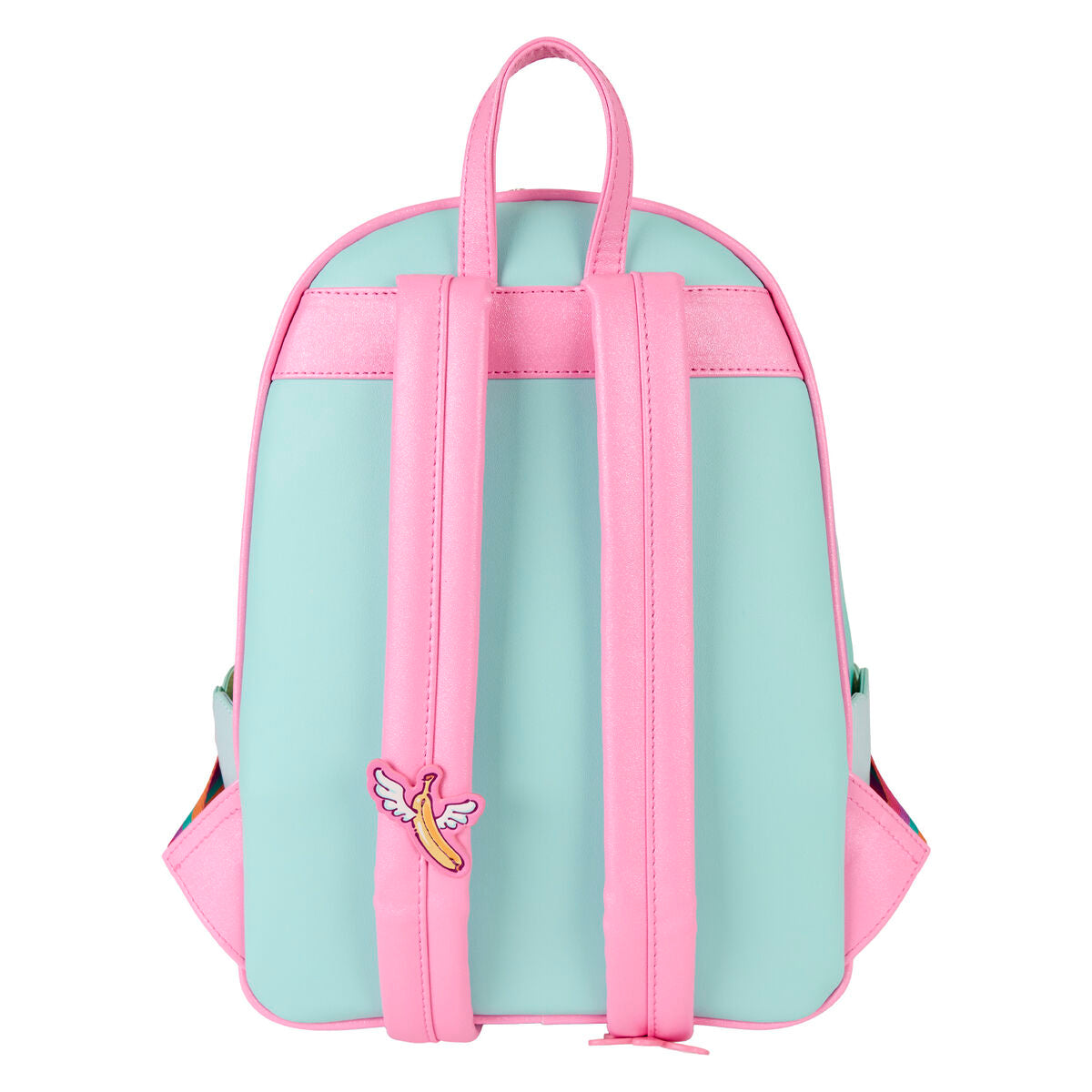 Mochila Loungefly de Minions con unicornio rosa y diseño de arcoíris - 5