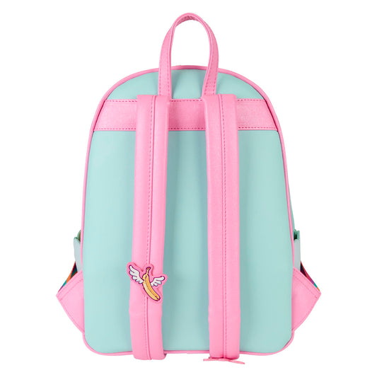 Mochila Loungefly de Minions con unicornio rosa y diseño de arcoíris - 5