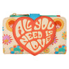 Cartera The Beatles Loungefly con corazón All You Need Is Love