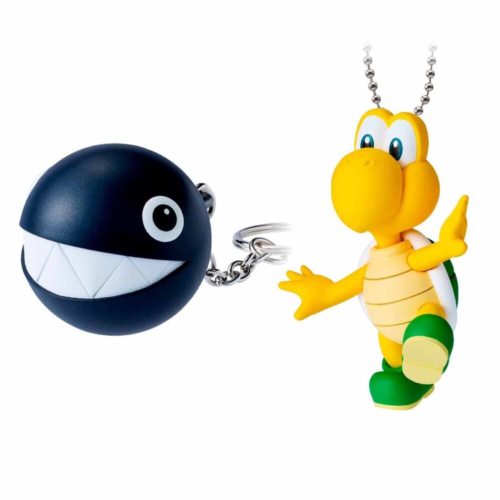 Colección de llaveros figura sorpresa Super Mario Bros de Bandai - 6