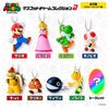 Colección de llaveros figura sorpresa Super Mario Bros de Bandai